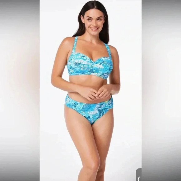 Bleu Rod Beattie Paradise Found Underwire Molded Bikini Set - Picture 2 of 13